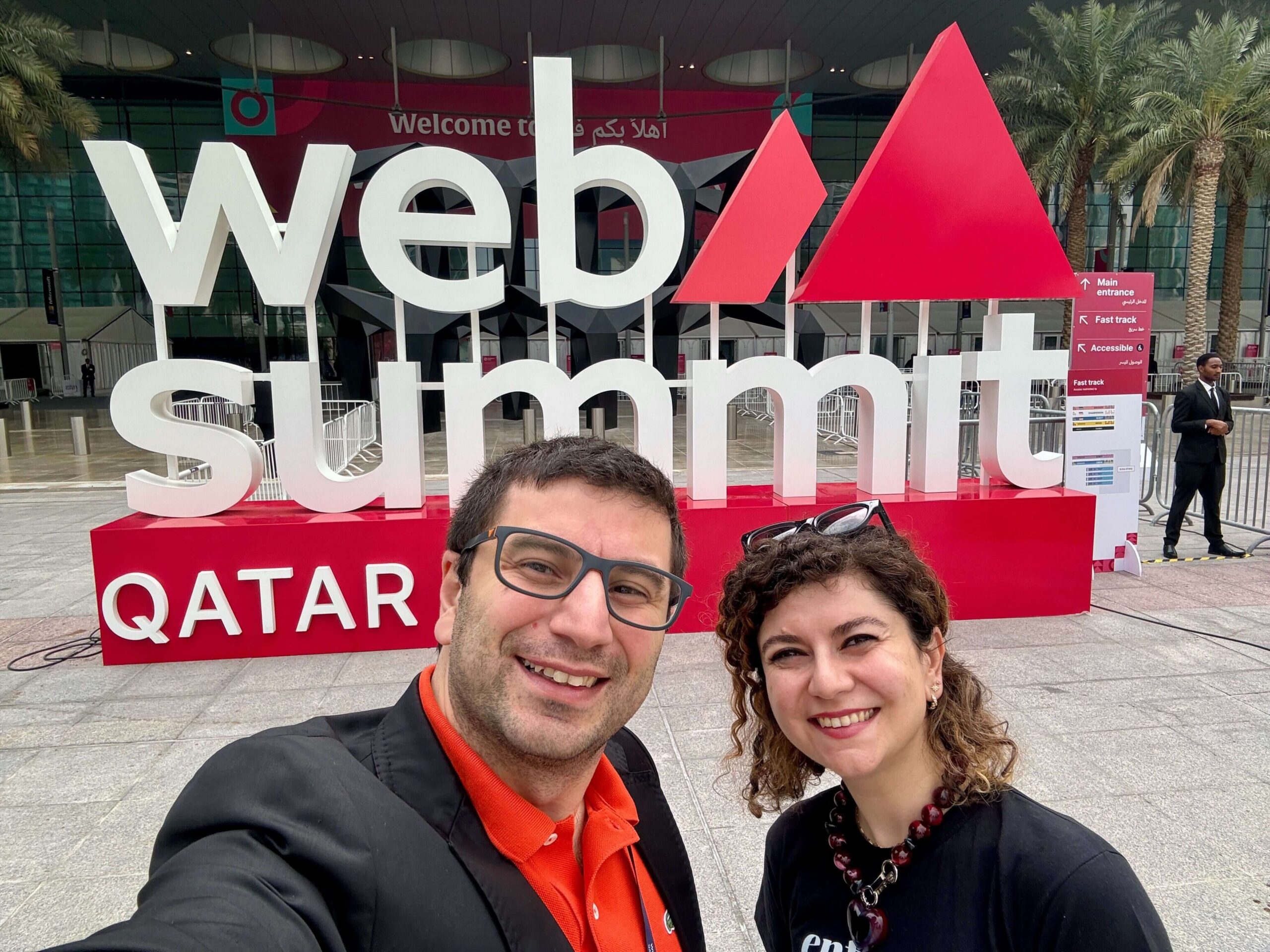 Eren & Sara at Web Summit Events – Qatar
