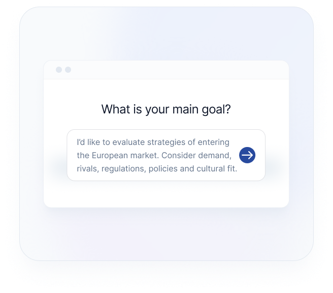 Scales to the size of the question.