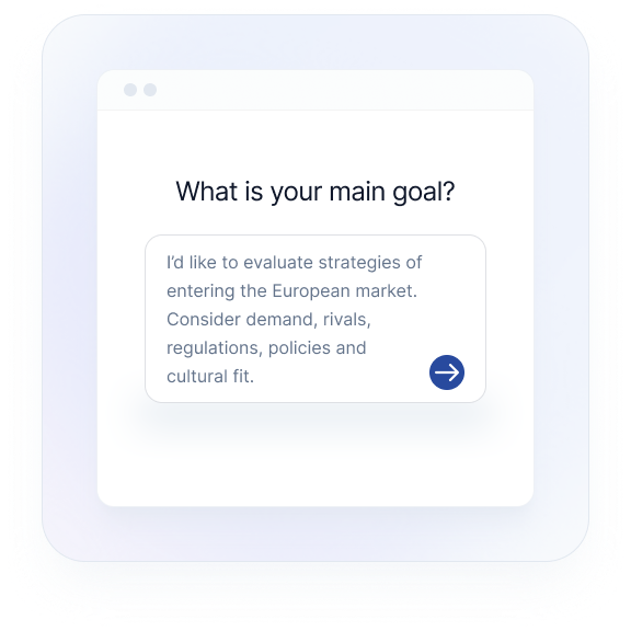  Define the strategic scope